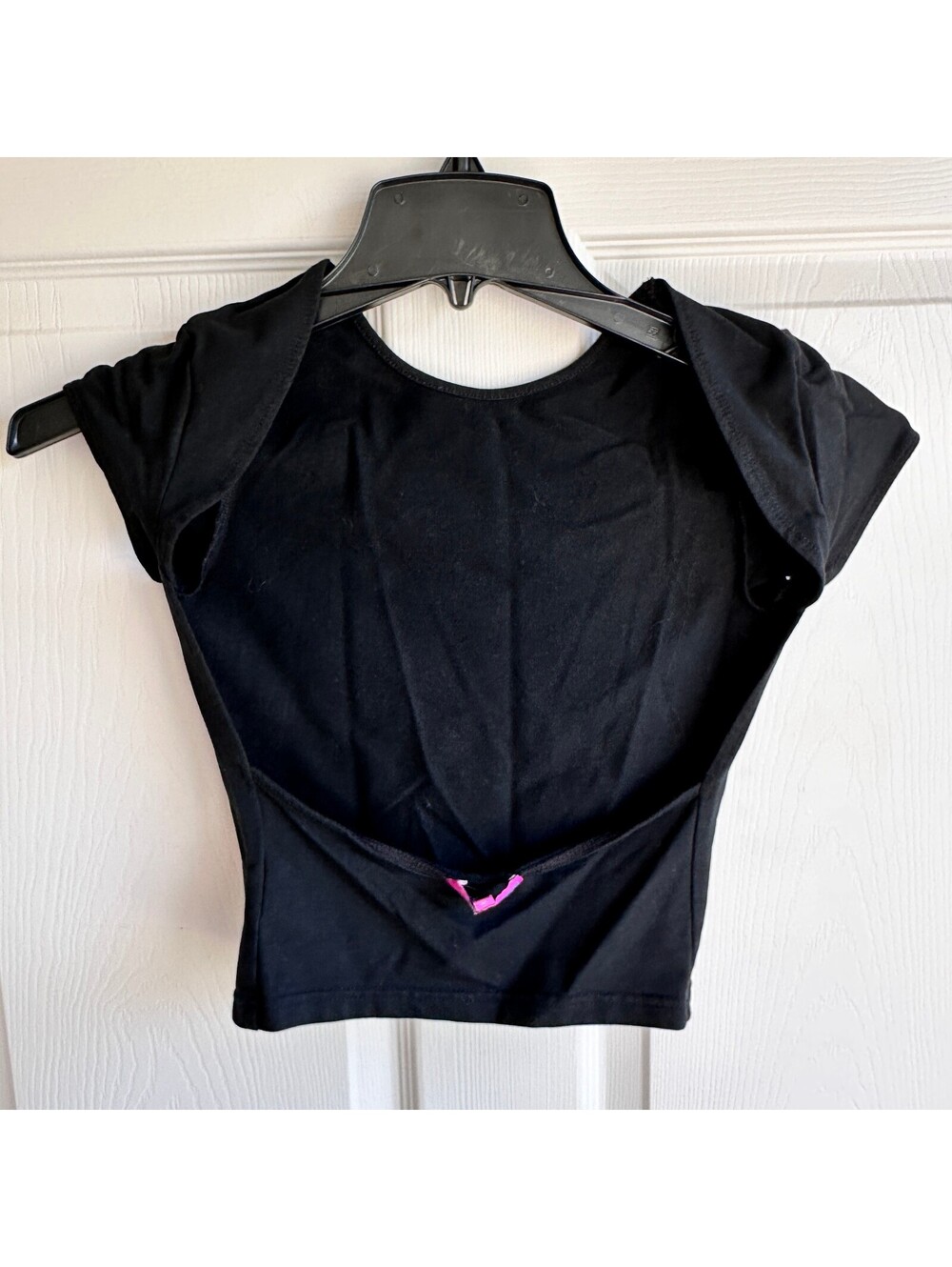 Edikted Black Crop Top XS